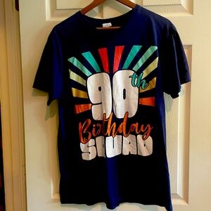 Women’s 90th birthday squad, T-shirt-large